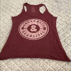 Doughnuts and Deadlifts tank